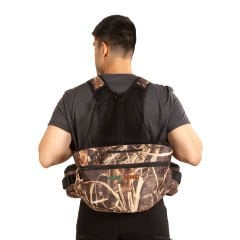 Hunthink VestPack Saz Kamuflaj Çantalı Avcı Yeleği