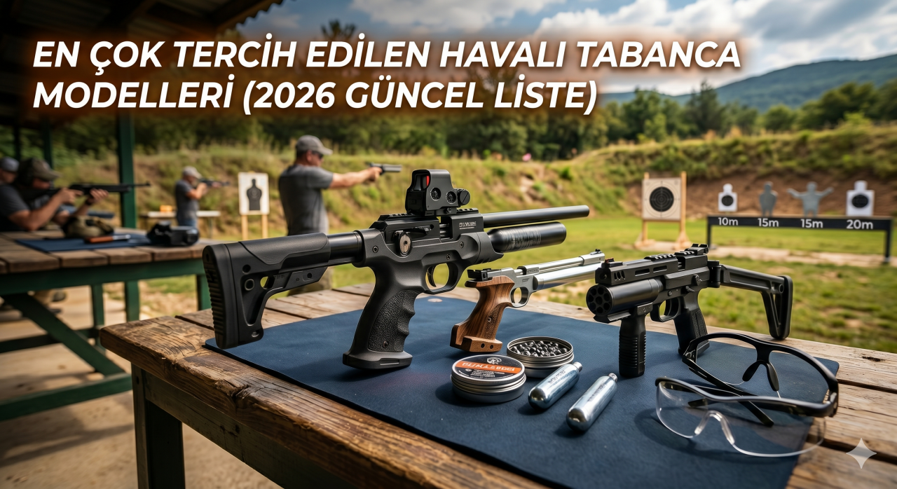En Çok Tercih Edilen Havalı Tabanca Modelleri (2026 Güncel Liste)