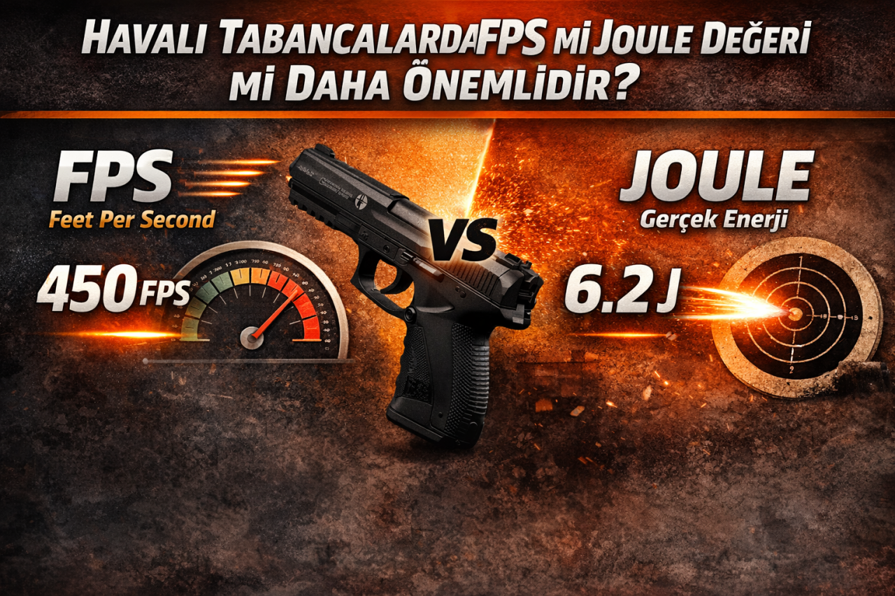 Havalı Tabancalarda FPS mi Joule mu Önemli? | Bey Av Rehberi