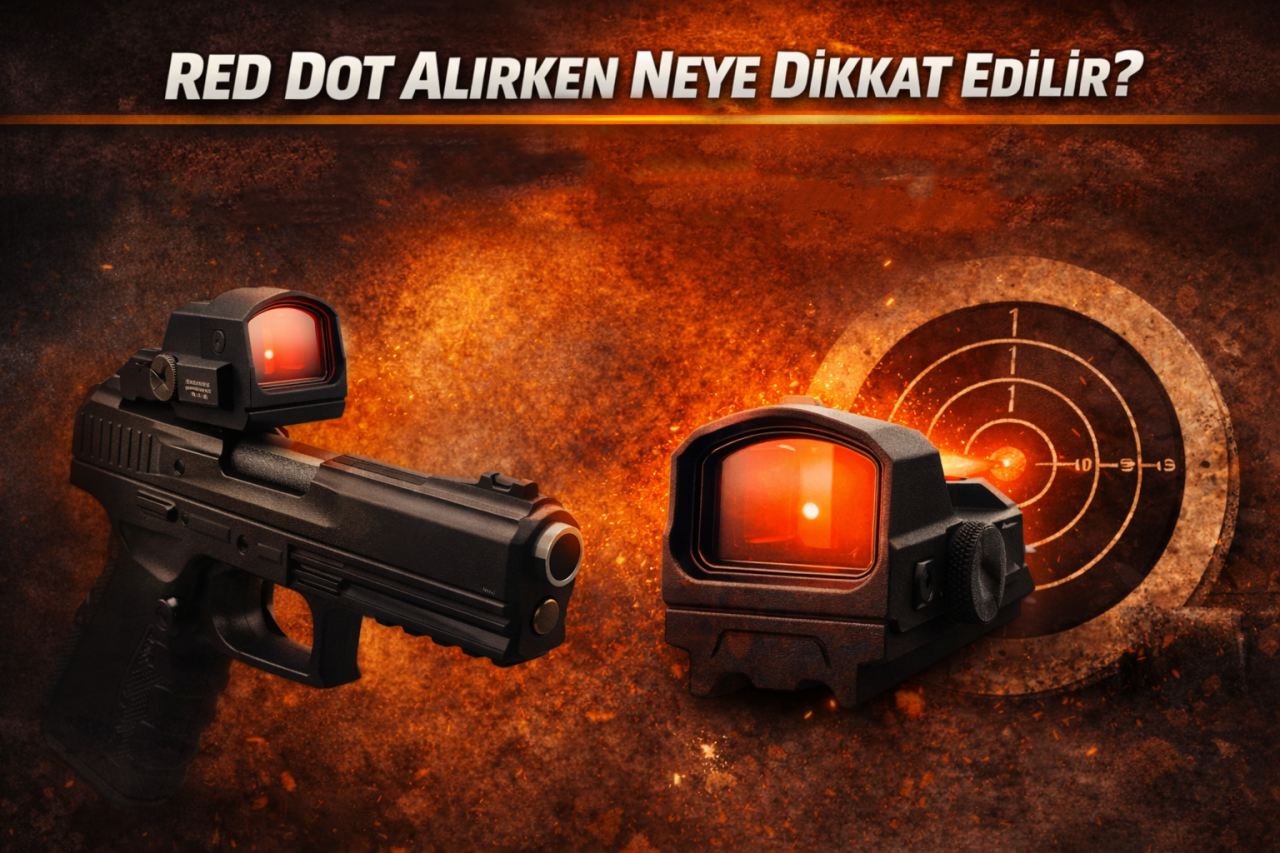 Red Dot Alırken Neye Dikkat Edilir? Doğru Seçimle Hedefi Kaçırmayın