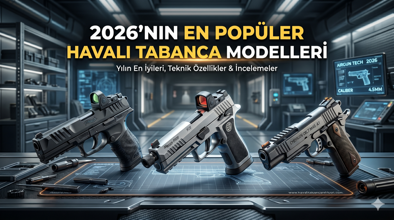 2026'nın En Popüler Havalı Tabanca Modelleri