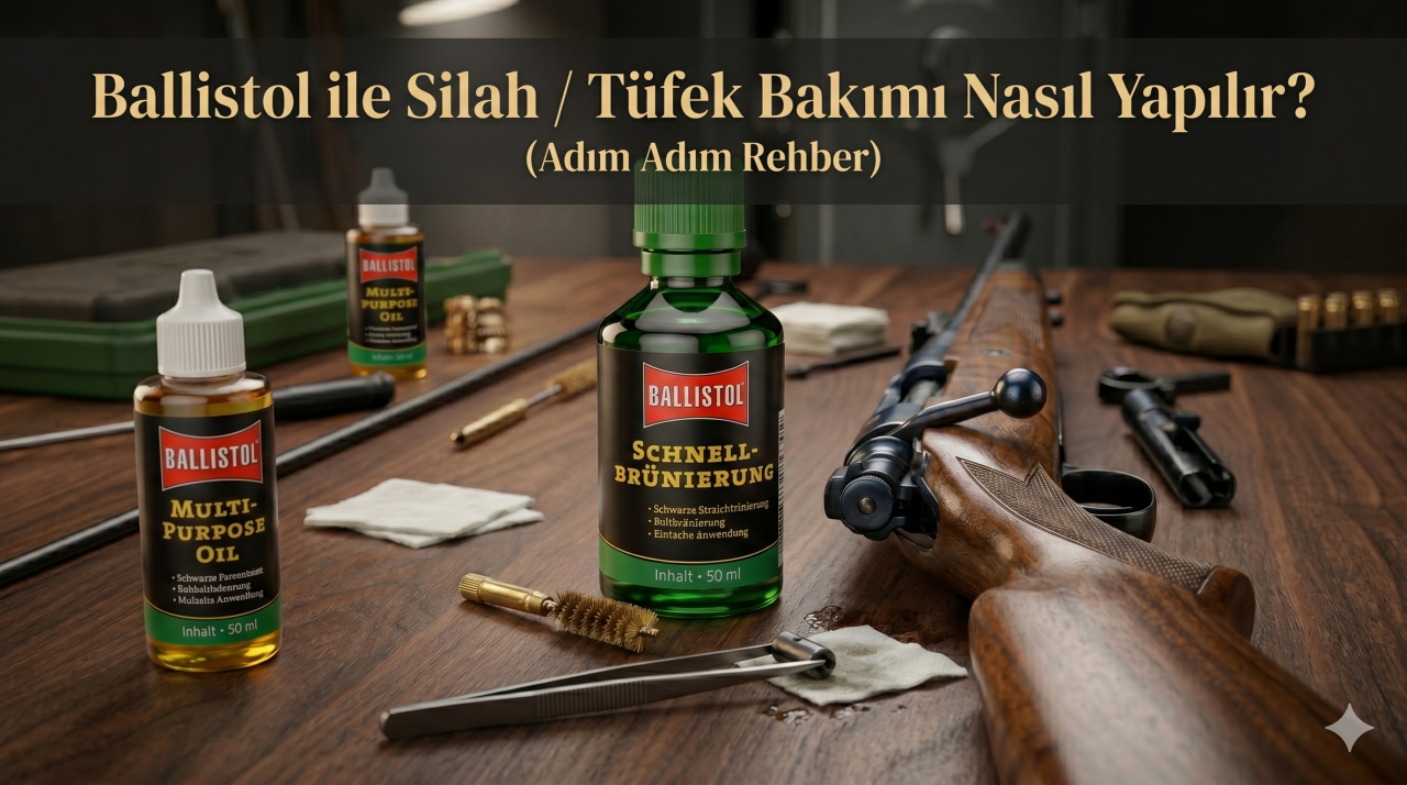 Ballistol ile Silah / Tüfek Bakımı Nasıl Yapılır? (Adım Adım Rehber)