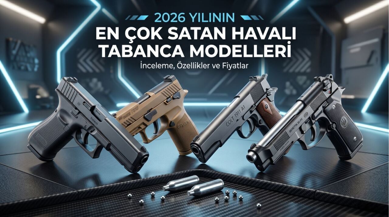 2026 Yılının En Çok Satan Havalı Tabanca Modelleri