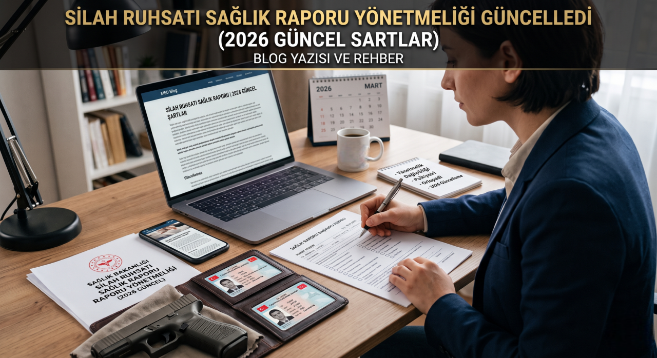 Silah Ruhsatı Nasıl Alınır? 2026 Güncel Şartlar ve Sağlık Raporu Yönetmeliği