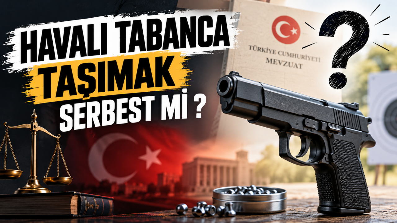 Havalı Tabanca Taşımak Serbest Mi?