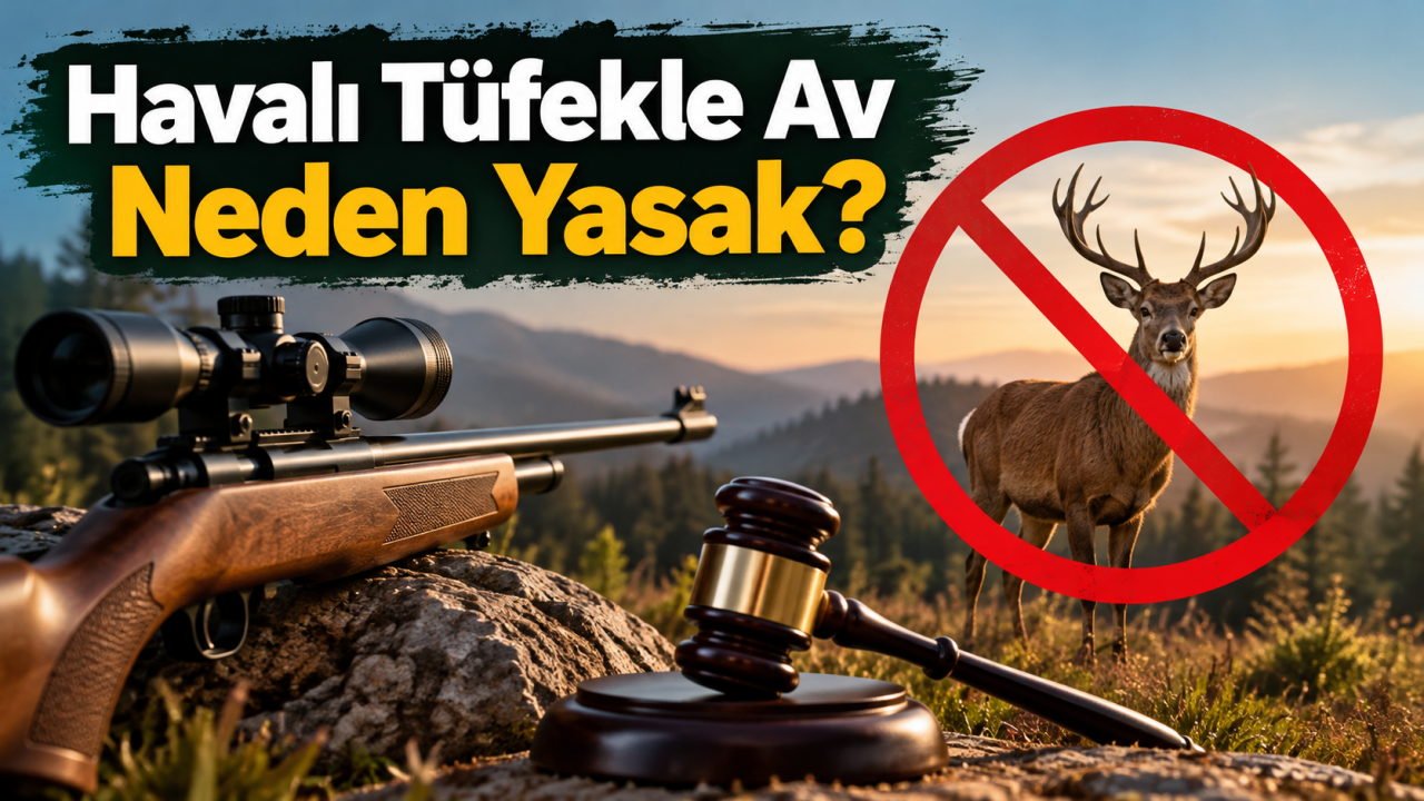 Havalı Tüfekle Av Neden Yasak?