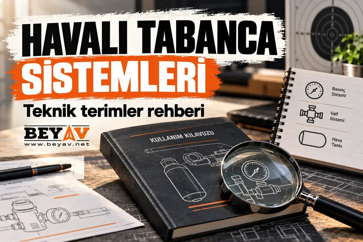 Havalı Tabanca Rehberi: Sistemler ve Teknik Terimler