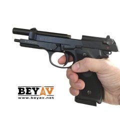 KWC Beretta M92 Blowback 4.5mm CO2 Havalı Tabanca - KMB23AHN