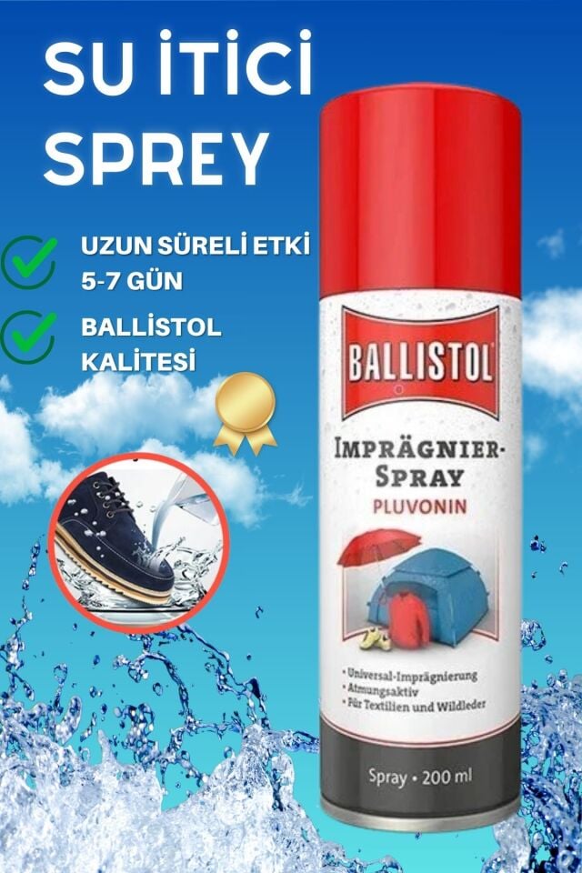 Ballistol Pluvonin Su Geçirmezlik Spray 200 ml