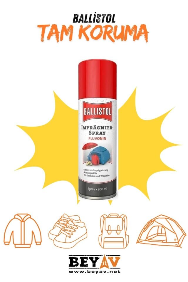 Ballistol Pluvonin Su Geçirmezlik Spray 200 ml