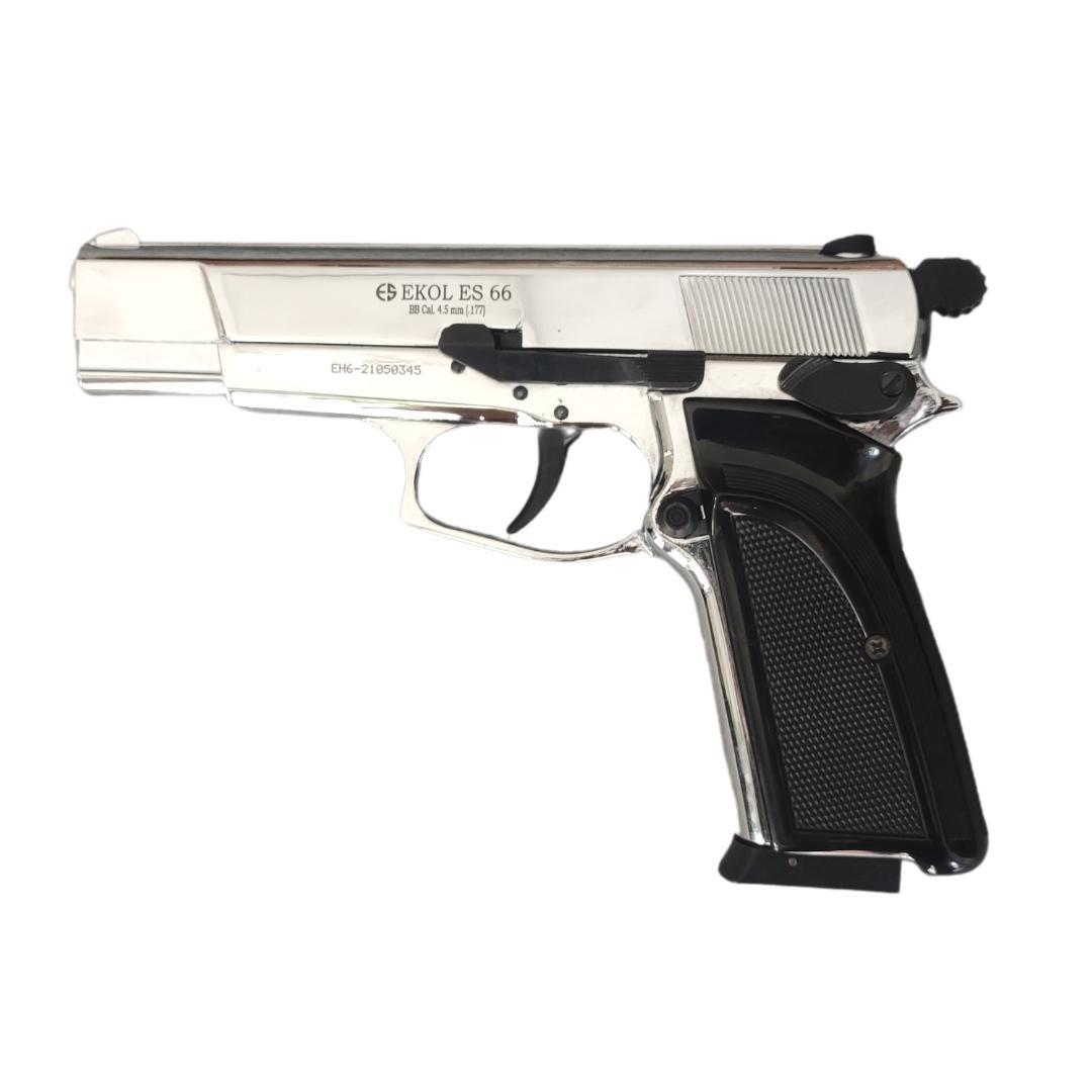EKOL ES 66 Havalı Tabanca 4.5 mm - Parlak Beyaz