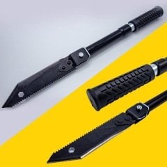 Multitools Katlanır Kürek, Balta, Bıçak, Testere, Çekiç ,Çapa Seti