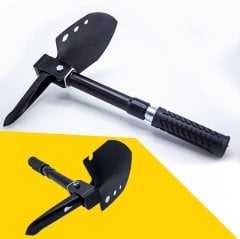 Multitools Katlanır Kürek, Balta, Bıçak, Testere, Çekiç ,Çapa Seti