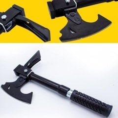 Multitools Katlanır Kürek, Balta, Bıçak, Testere, Çekiç ,Çapa Seti