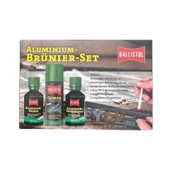 Ballistol Alüminyum Brünıer Boya Seti