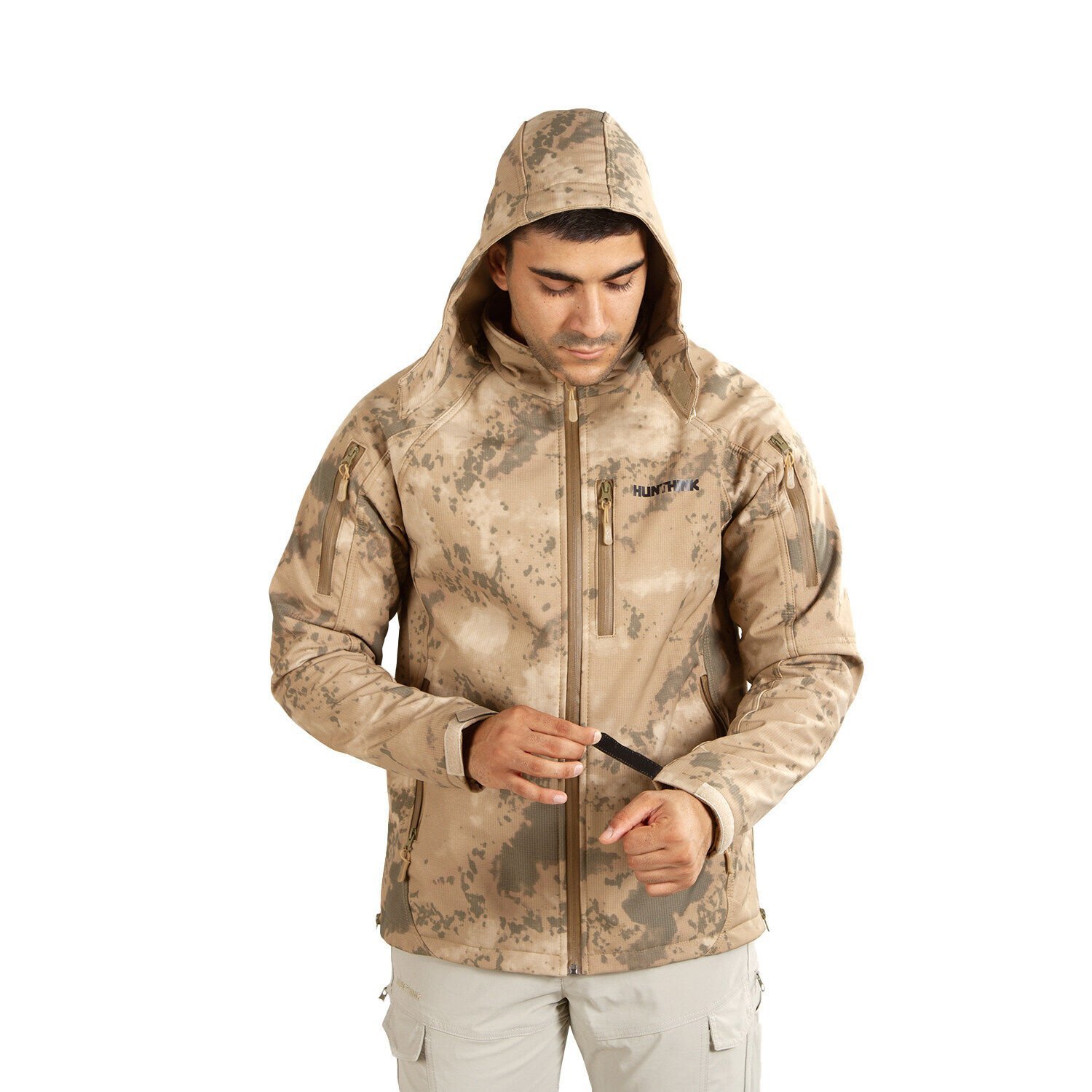 Hunthink Softshell Mont Kamuflaj