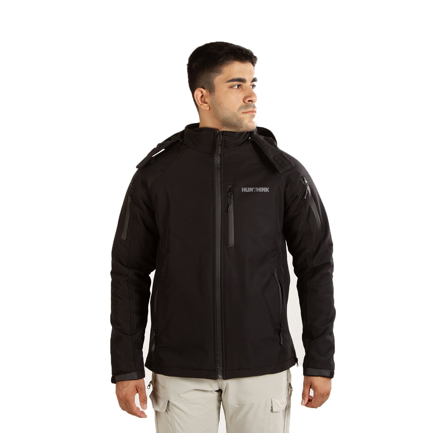 Hunthink Softshell Mont Siyah