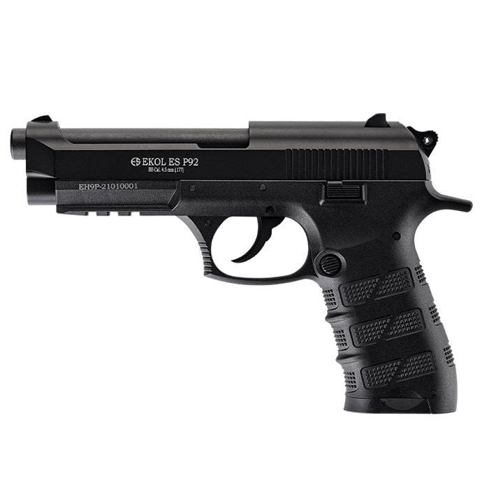 EKOL ES P92 4.5mm Havalı Tabanca -  Siyah