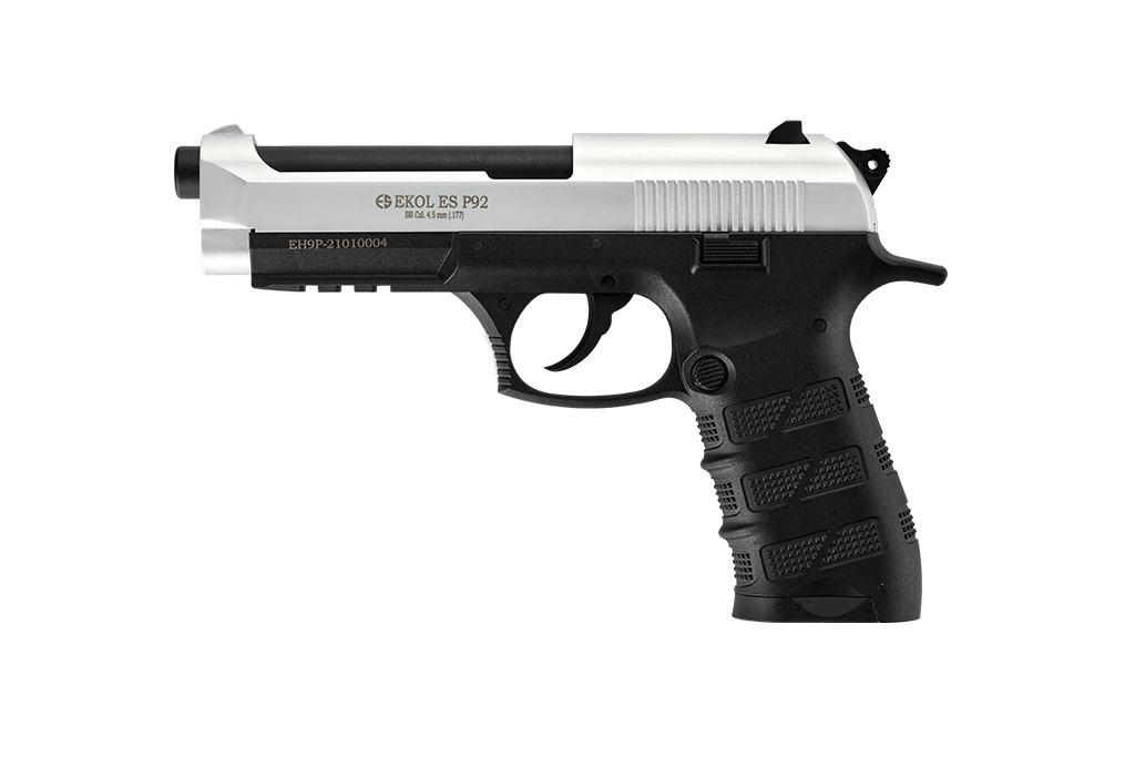 EKOL ES P92 4.5mm Havalı Tabanca -Parlak Krom