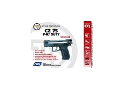ASG CZ75 P-07 Duty Blowback Çift Renk Havalı Tabanca