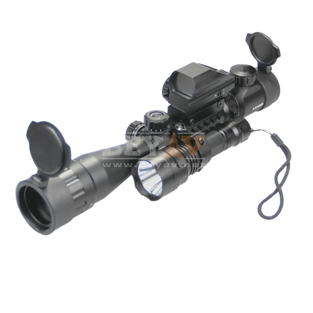 Comet Combo Tüfek Dürbünü 3-9×40 EG