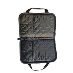 Süet Tabanca Çantası- Siyah