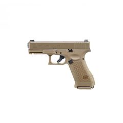 UMAREX Glock 19X Airsoft Tabanca - Tan Rengi,Green Gaslı