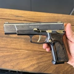 Ekol ES 66 Havalı Tabanca 4.5 mm Füme  – Altın İşlemeli