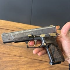 Ekol ES 66 Havalı Tabanca 4.5 mm Füme  – Altın İşlemeli