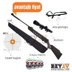 Hatsan Striker 1000S Havalı Tüfek, 5.5mm Avantajlı Set