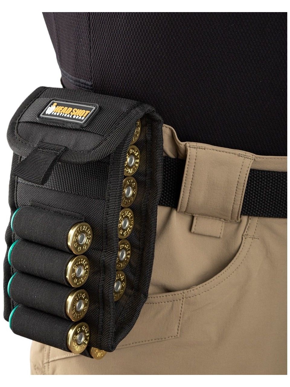 Headshot Çift Taraflı 18'li Bel Tipi Kemer Fişeklik Siyah