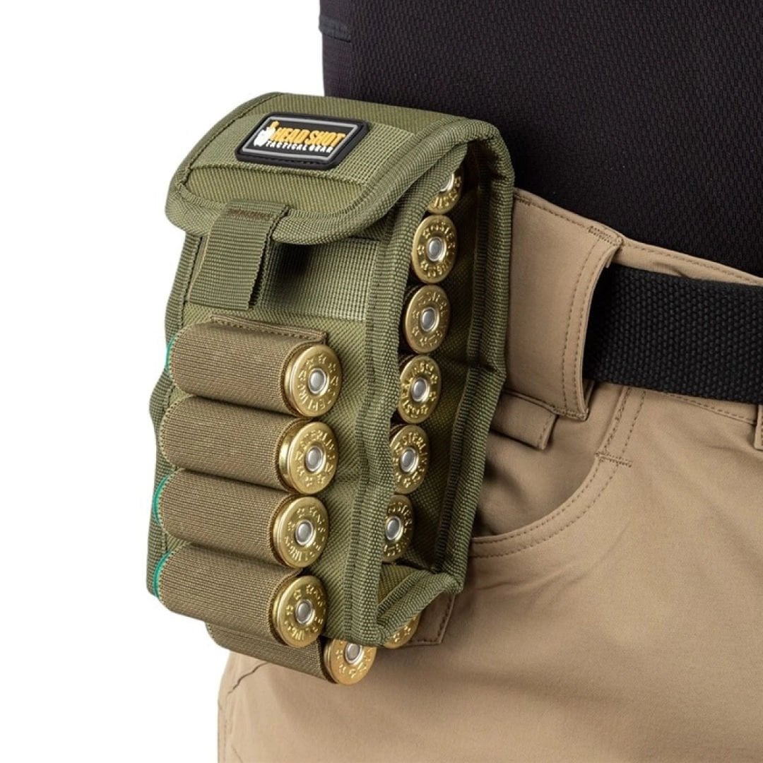 Headshot Çift Taraflı 18'li Bel Tipi Kemer Fişeklik Haki