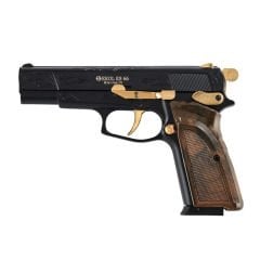 Ekol  Es66 Havalı Tabanca 4.5 mm - Siyah Altın İşlemeli