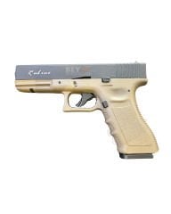Rubino RBN-GL17 Glock 17 (Çöl) Blowback Havalı Tabanca
