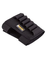 HEADSHOT 6'Lı Lastikli Ayarlı Dipçik Fişeklik - SİYAH