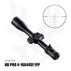 Swampdeer HD PRO 4-16X44 SFIR FFP Tüfek Dürbünü