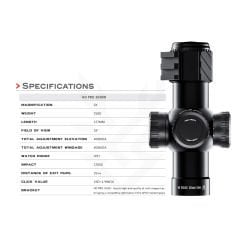 Swampdeer  HD PRO 3X30IR Tüfek Dürbünü