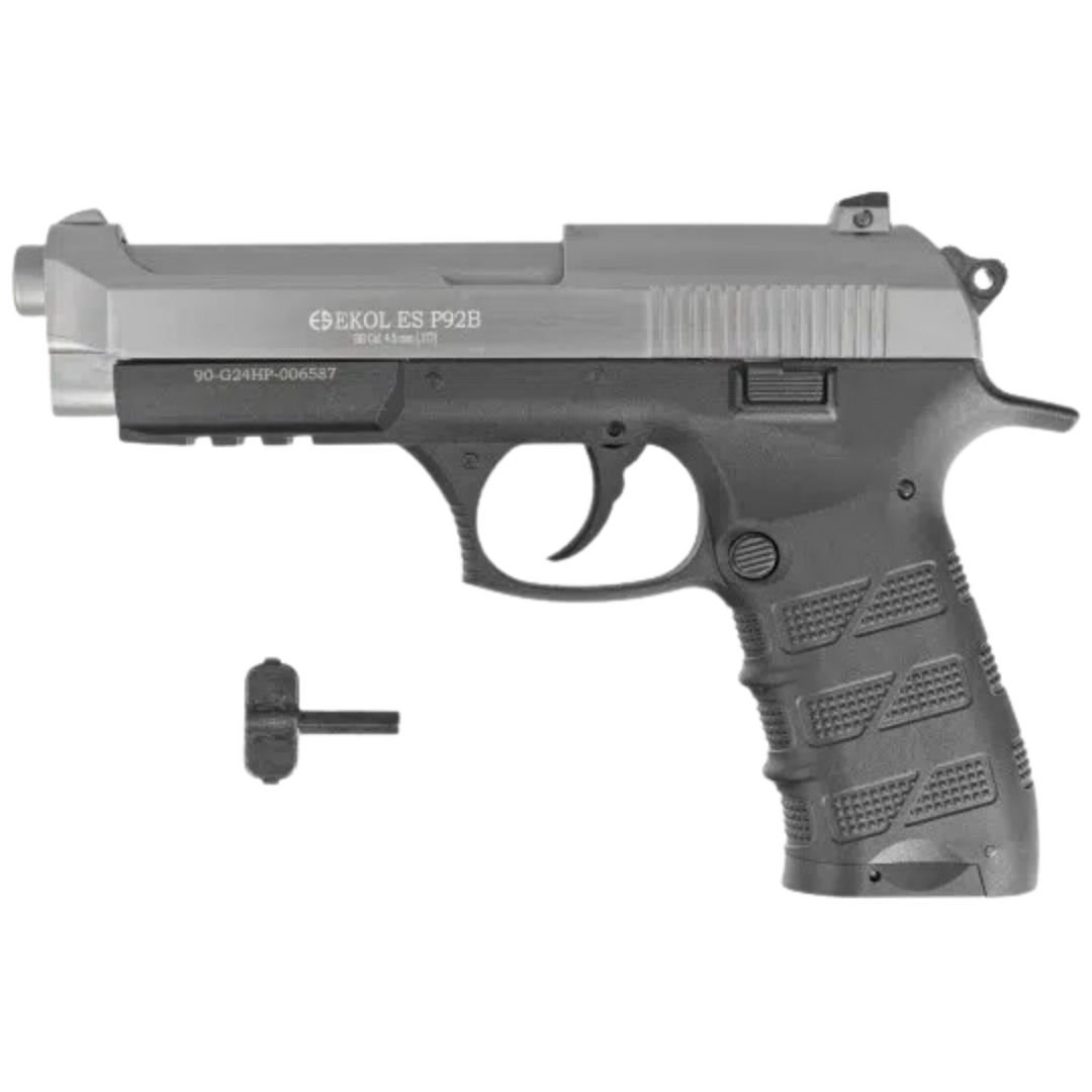 Ekol Es P92B Blowback Havalı Tabanca-Füme