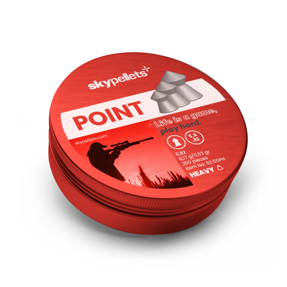 Skypellets Poınt Heavy 5,5mm 15.89 g Havalı Saçma Pellet -125 adet