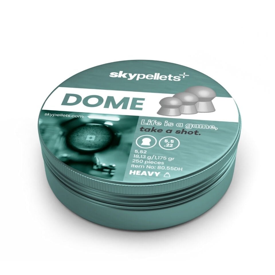 Skypellets Dome Heavy 5,5mm 18,13 g Havalı Saçma Pellet -250