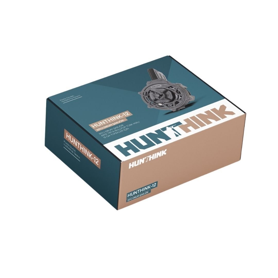 Hunthink 12 Kalibre 20'li Tambur Şarjör