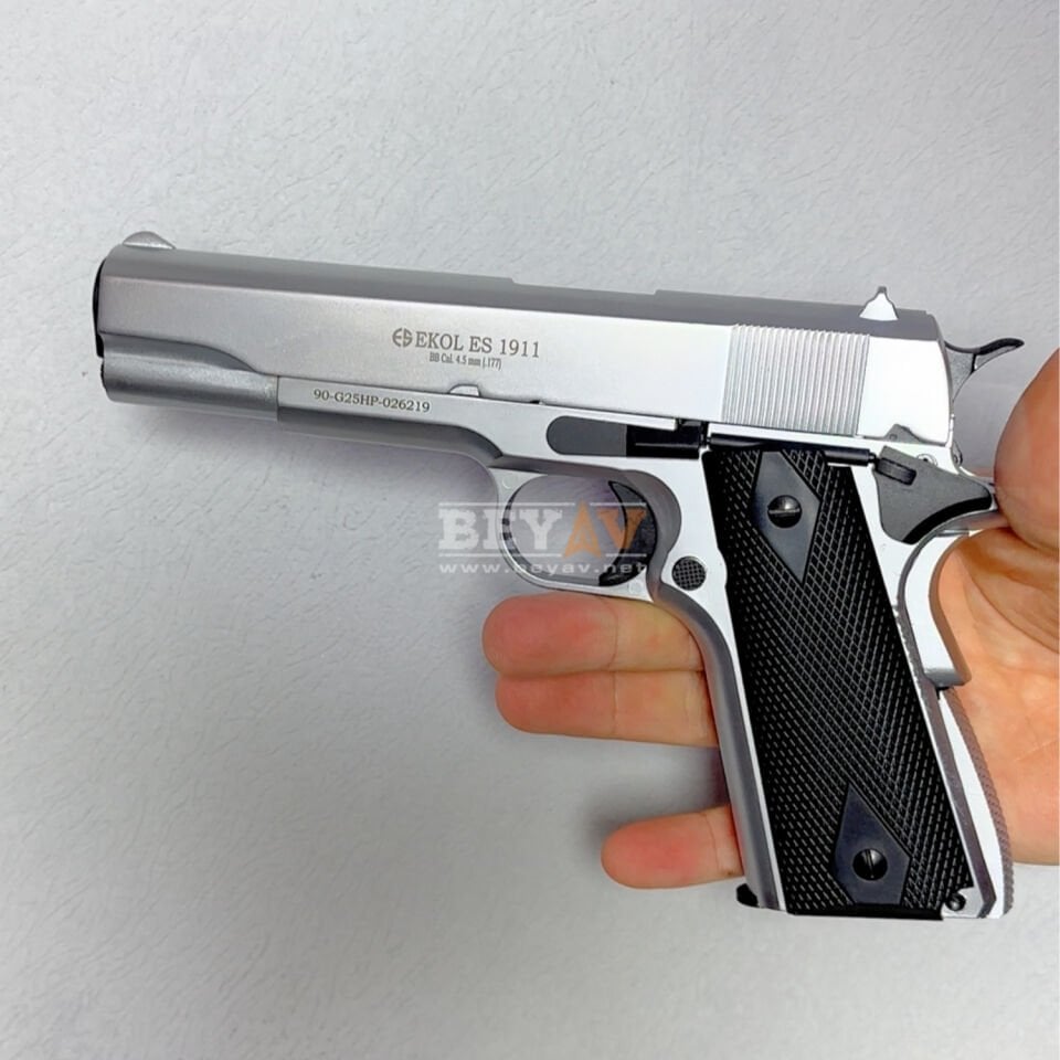 Ekol Es 1911 Colt Havalı Tabanca Blowback-Beyaz