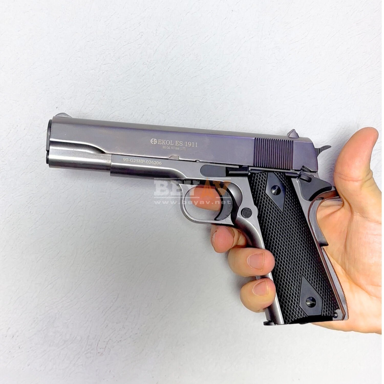 Ekol Es 1911 Colt Blowback Havalı Tabanca -Füme