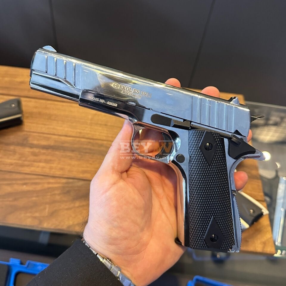 Ekol Es 1911 Colt Blowback Havalı Tabanca -Parlak Beyaz