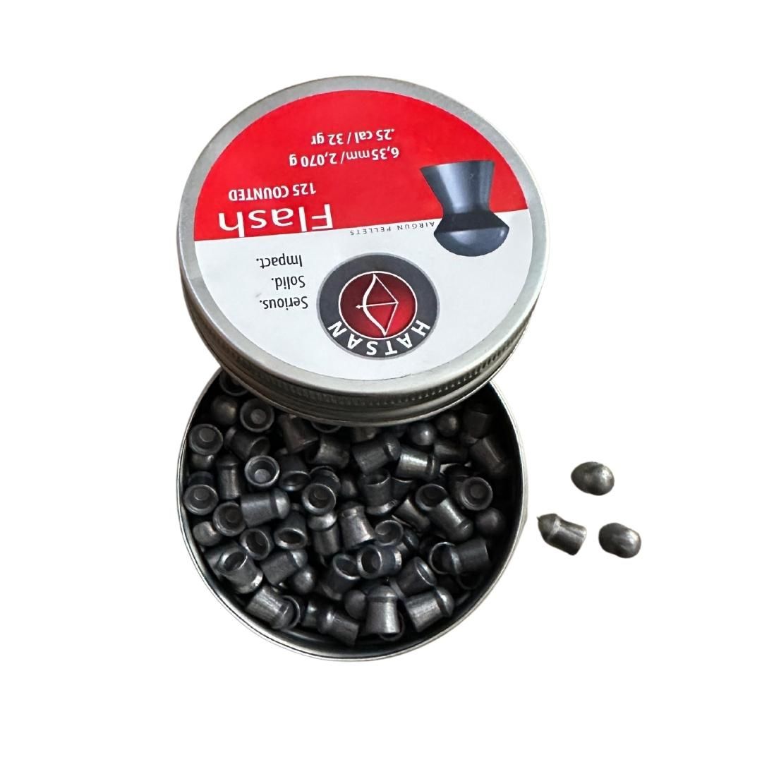Hatsan 6.35mm Havalı Saçma Flash  -125 adet