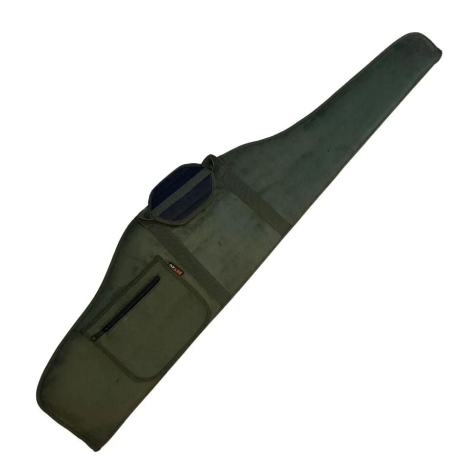 Bey Av Premium Süet Uzun Ekipman Çantası - Haki