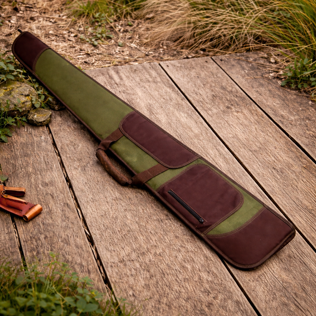 Bey Av Lüks Süet Uzun Ekipman Kılıfı