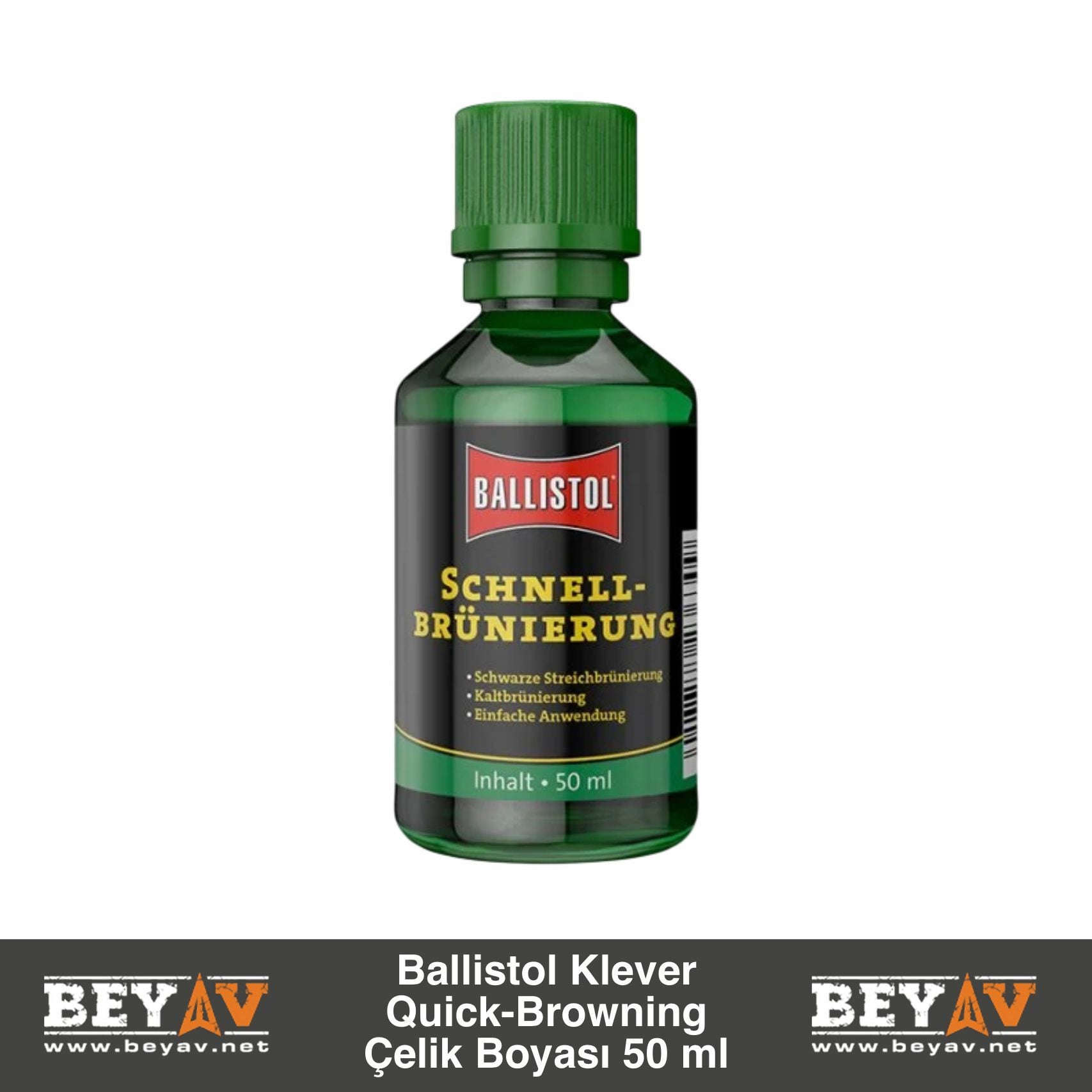 Ballistol Klever Quick-Browning Çelik Boyası