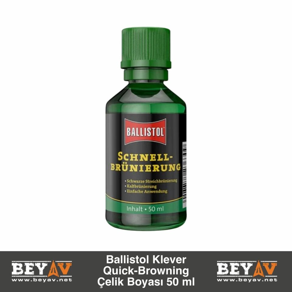 Ballistol Klever Quick-Browning Çelik Boyası