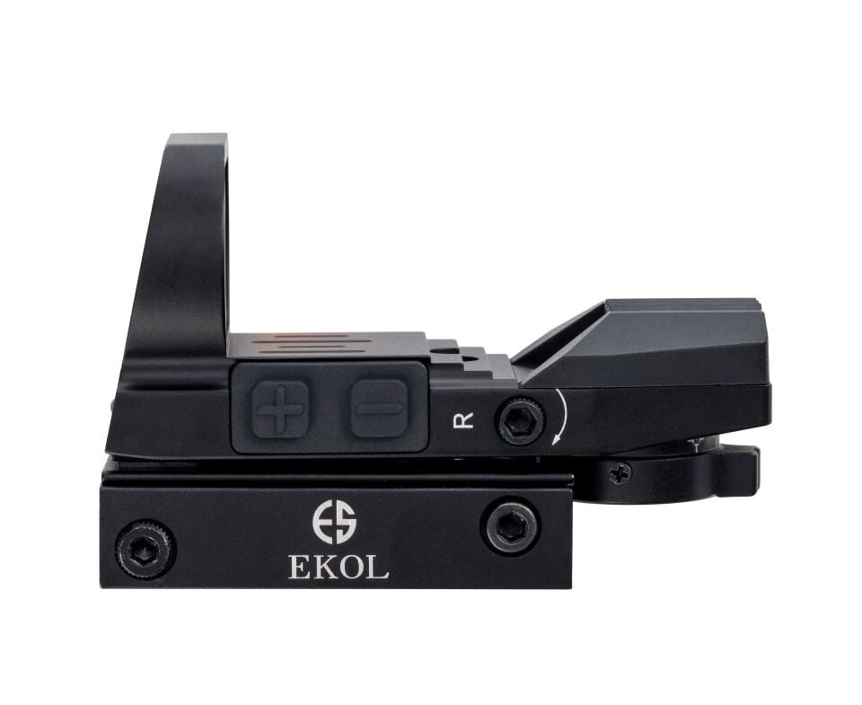 Ekol Voltran Şarjlı Red Dot Nişangah – Hızlı Hedefleme İçin Kompakt Refleks Optik